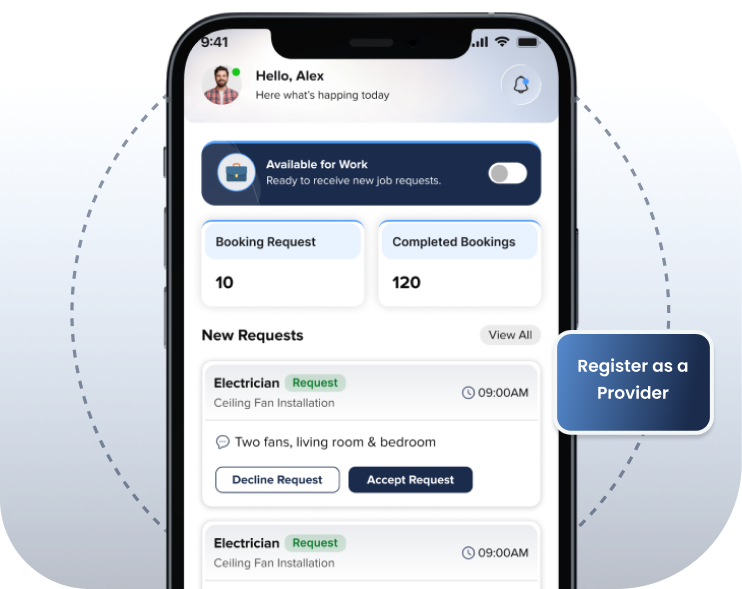 Service professional